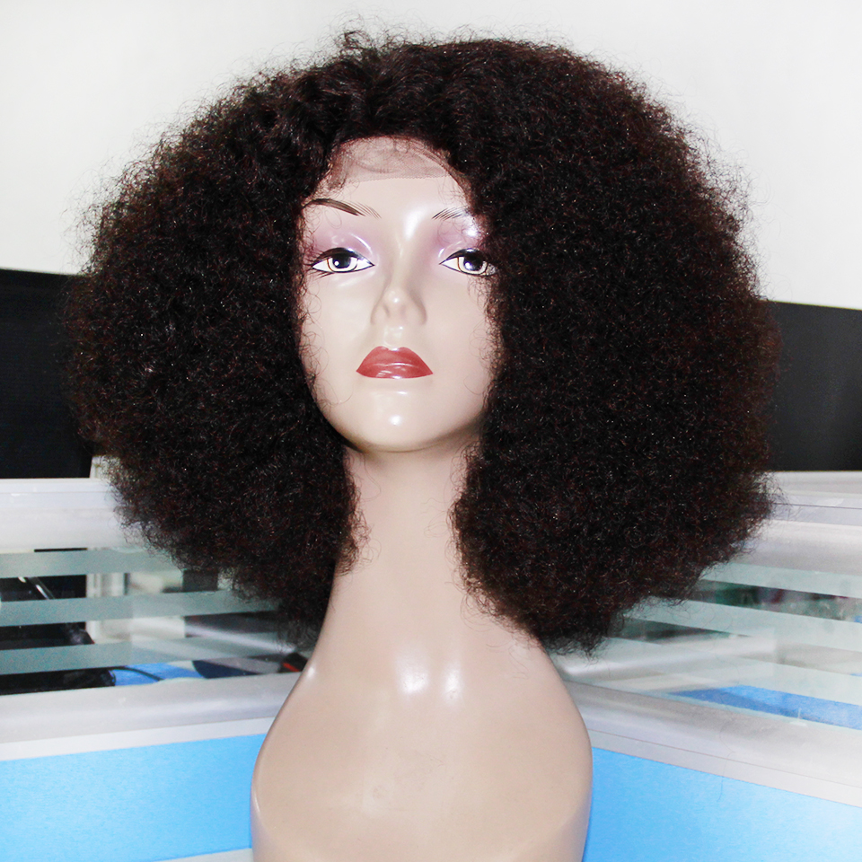 Pizzo trasparente Afro Bob 13x4