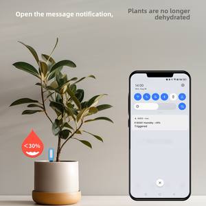 Capteur d'humidité et de température intelligent Bluetooth Tuya pour la maison, capteur contrôlé par application pour le jardinage et la surveillance de l'environnement - Product Image 4