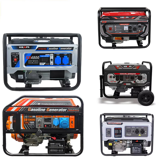Portable 3kva 3500 Watt Gasoline Generator Set 9kva Auto Start 4-stroke High Output Portable Electric Generator