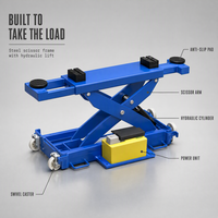 Cric hydraulique à ciseaux Tianhong XT-5AL 5.0T, élévateur secondaire pour véhicules, pont élévateur de réparation de garage CE
