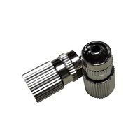 Connecteur de haute qualité, buse de mélange dynamique et aiguille à colle. Adaptateur métallique, joint rotatif