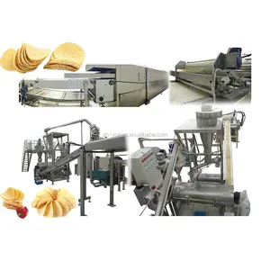 Easy to clean and maintain Custom Performance Chips Snack Production Machine Line Pringles potato Chips Machine