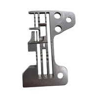 Plaque à aiguilles pour machine à coudre industrielle durable R4612J6DEOI, machine surjeteuse/point de recouvrement