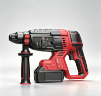 Marteau perforateur sans fil de qualité industrielle Viextro - Alimenté par batterie 20V 800W - Outil de démolition du béton