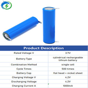 Paquete de Baterías de Iones de Litio de Estado Sólido Personalizadas de 3.7V y 1200mAh, 18650 al por Mayor, Cátodo LiFePO4, Sistemas de Almacenamiento de Energía Solar 500 - Product Image 3