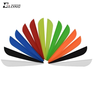 Elong mũi tên cánh gà tây feathear bắn cung bán buôn tùy chỉnh 1.75/2.25/2.5/3/4/5 inch Nhựa cánh lông fletching - Product Image 4