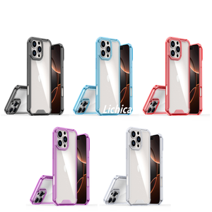 เคสโทรศัพท์ป้องกันหน้าจออะคริลิค TPU ไฮบริดดีไซน์ทันสมัยสำหรับ Huawei pura 80Pro 80Pro + cleae - Product Image 2