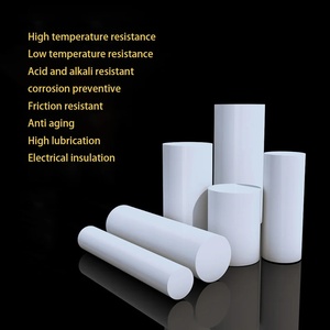 Nhiệt độ cao kháng hóa chất <span class=keywords><strong>PTFE</strong></span> que Dia 6-140mm không dính công nghiệp Chiều dài 50-500mm thanh nhựa dùng trong công nghiệp - Product Image 1