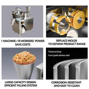 Máquina Automática Comercial para Hacer Dumplings, Máquina para Hacer Samosas de Alta Eficiencia, Nuevo Modelo Personalizable - Product Image 4