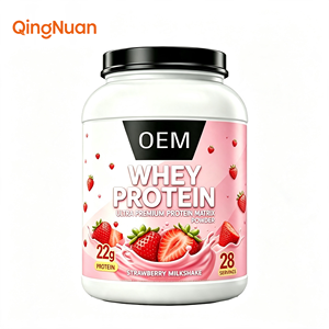 QingNuan, Proteína de Suero en Polvo, Suplemento Proteico para Adultos, Hombres y Mujeres, Sin Azúcar, Bajo en Carbohidratos, Crecimiento Muscular Natural - Product Image 1