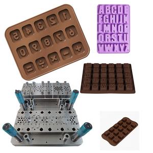 Plastic injection moulding chair table silicon alphabet plastic cake
