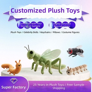 Juguetes de Peluche de Insectos Realistas, No Tóxicos, de Primera Calidad, al por Mayor, Personalizados, para Niños, Educación Temprana, Decoración del Hogar, Pedidos Corporativos - Product Image 2