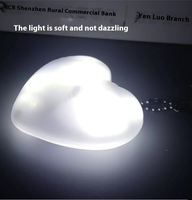 Lampe LED lumineuse pour sac à main avec capteur tactile portable, charge par USB