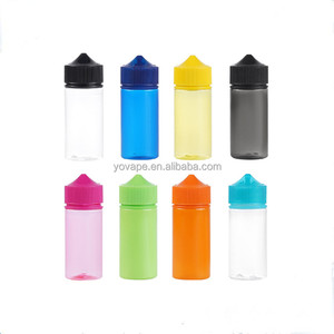 Bút Dài Thiết Kế Độc Đáo Hoặc Chất Béo Ngắn Chunky 15Ml 30Ml 50Ml 60Ml 100Ml 120Ml Chai Nhựa PET V3 Trong Suốt Vắt Nước Trái Cây - Product Image 5