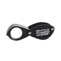 Professional 10X Diamond Loupe 20.5mm Achromatic Aplanatic Jewelry Magnifier Precision Optical Inspection Tool