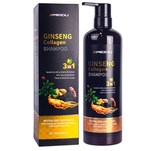 Shampoo à la kératine, au ginseng et au collagène, marque privée - Product Image 1