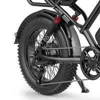 Bicicleta Eléctrica de 48V 20Ah con Neumáticos Anchos, 250W, Modelo HEADEER BK20, Disponible en Almacén de la UE