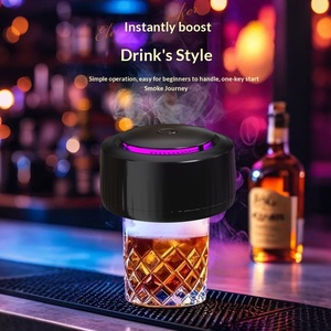 Wholesale New Arrival Atmosphere Flirtation Cross-border Smoker Glass <b>Bar</b> <b>Tools</b> Whiskey Cocktail Smoke Maker Wine - Product Image 5
