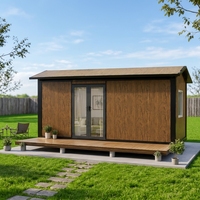 Maison conteneur extensible LESEN - Design moderne, résistante au vent, durable, imperméable et respirante pour appartement, chambre, atelier, école