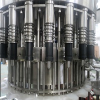 Machine de remplissage d'eau potable entièrement automatique fiable à commande PLC haute précision