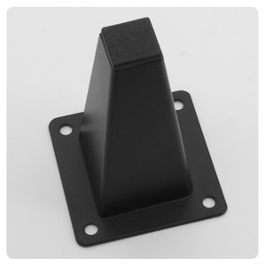 Thép cán nguội hình nón vuông chân đồ nội thất cho nhà bếp ăn cạnh giường ngủ Bàn cà phê TV Tủ sofa hỗ trợ chân phần cứng - Product Image 2