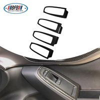 Cache-interrupteur de vitre de porte intérieure en fibre de carbone, accessoires de modification intérieure pour Subaru WRX 2022-2025