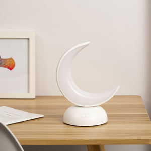 Luna luz de noche LED Luna blanco cálido dos colores lámpara suave USB recargable aromaterapia lámpara de mesa para niños adolescentes dormitorio hogar - Product Image 3