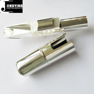 2024 Jingyingサックスアクセサリー、卸売高品位純銅金/銀メッキプロフェッショナルバリトンサックスマウスピース - Product Image 6