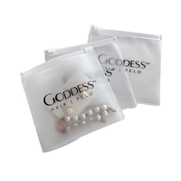 Sacs en PVC transparents à fermeture éclair thermoscellable, imprimés sur mesure, petits sacs en plastique pour bijoux, étuis pour téléphones portables, emballages pour câbles de données