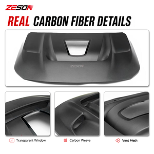 Capot <span class=keywords><strong>en</strong></span> fibre de carbone sèche style AE <span class=keywords><strong>avec</strong></span> <span class=keywords><strong>fenêtre</strong></span> transparente pour BMW M2 G87 Série 2 G42 M240i 2022+ - Product Image 4