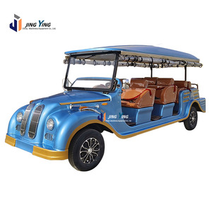 <span class=keywords><strong>Voiture</strong></span> de tourisme électrique vintage classique décapotable abordable, bleue, pour location en station balnéaire ou mariage - Product Image 1