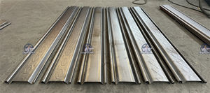 Panneau froid faisant la porte de volet roulant de lamelle d'extrémité de lamelle formant la machine - Product Image 6