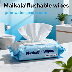 Fabricant d'usine certifié ISO, lingettes humides jetables non tissées extra douces, mouchoirs en papier pour les toilettes, tailles personnalisables pour la salle de bain - Product Image 6