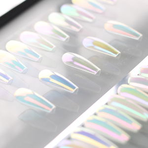 OEM/ODM <span class=keywords><strong>Moonlight</strong></span> espejo uñas polvo metálico plata efecto pigmentos láser polvo brillo Aurora perla brillante uñas punta manicura - Product Image 4