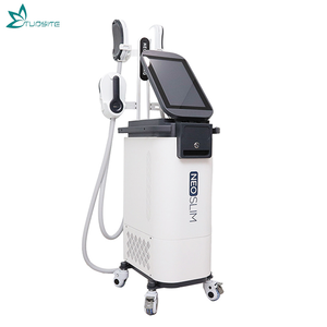 Máquina de Escultura Corporal EMS de Última Generación con 4 Manijas, Estimulación Muscular, Contorno Corporal, Reducción de Grasa, Tonificación Muscular para Abdomen - Product Image 1