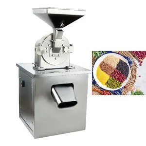 Dried Moringa Leaf Grinding Machine Spice Cryogenic Mill Stainless Steel Pulverizer