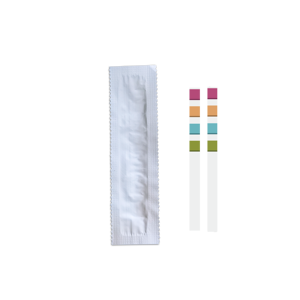 Bandelettes de test de bloc de quatre couleurs pH corporel étendu papier de test d'urine <span class=keywords><strong>salivaire</strong></span> avec 30 pièces - Product Image 4