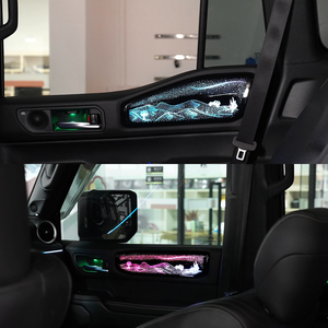 Éclairage d'ambiance RGBIC pour voiture, directement de l'usine, pour Toyota Prado/LC250 2024-2025, décoration intérieure, bande LED - Product Image 4