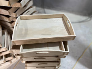 Bandeja de madera a buen precio, bandeja de madera para almacenamiento de frutas, bandeja de madera para servir - Product Image 5