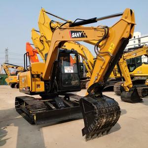 Excavadora Hidráulica Usada Modelo 2022 SANY SY75C Mini Excavadora de Cadenas con Bomba de Motor y Caja de Cambios de 7 Toneladas Lista para Enviar - Product Image 3