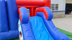 Château <span class=keywords><strong>Gonflable</strong></span> Chien Cartoon en Promotion avec Toboggan Aquatique Grande Capacité Facile à Monter pour Jardin - Product Image 2