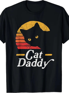<span class=keywords><strong>T</strong></span>-<span class=keywords><strong>shirt</strong></span> à manches courtes pour <span class=keywords><strong>homme</strong></span>, imprimé graphique 3D noir, style vintage, 300 grammes, motif lettres, 100% coton - Product Image 5