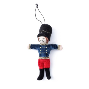 PARTYMENT Décoration de Noël en tissu <span class=keywords><strong>Casse</strong></span>-<span class=keywords><strong>Noisette</strong></span> Vintage à suspendre pour la maison, les fêtes et l'arbre de Noël - Product Image 6