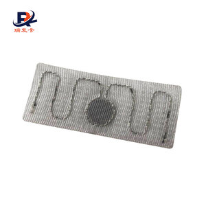 Precio barato impermeable lavable tela tejida UHF ropa RFID etiqueta de lavandería para la gestión de almacenes de ropa - Product Image 2