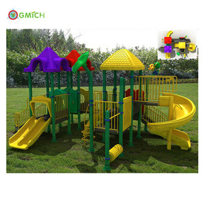 Trẻ em ngoài trời nhựa trượt thương mại thiết bị sân chơi trẻ em khuyết tật sân chơi - Product Image 4