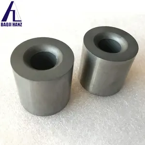 High Hardness 29mm Tungsten Carbide Pipe Tube With Single Straight Hole