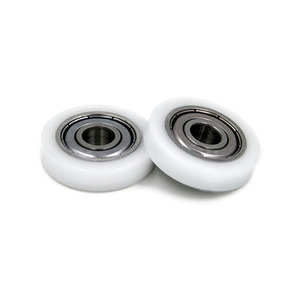 Rotelle e Binari <span class=keywords><strong>per</strong></span> Porte Scorrevoli PU620138-10 12x38x10mm 6201RS Rullo in Plastica - Product Image 6