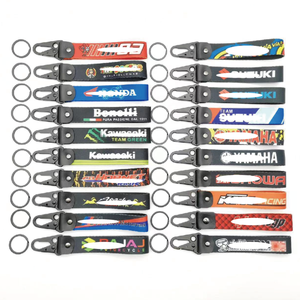 Bán buôn JDM ban đầu D sửa đổi kim loại Móc khóa dây đeo cổ tay xe thương hiệu móc khóa túi Mặt dây chuyền men văn hóa sửa đổi ban đầu D - Product Image 3