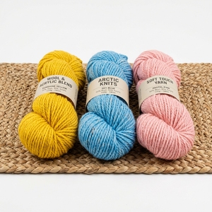 Filato Ecologico in Misto Lana e Acrilico Tinto in Massa per Produzione <span class=keywords><strong>di</strong></span> Piccoli Lotti e Accessori Artigianali - Product Image 2