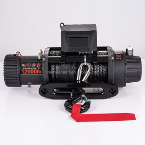 Vendeur le plus populaire : <span class=keywords><strong>Treuil</strong></span> électrique 12/24V, capacité de 12 000 livres, avec corde en Kevlar pour extérieur, 4x4, remorque de bateau, grue, kit d'outils de sauvetage et d'urgence - Product Image 6